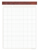 4 x 4 Gridded Paper Professional Pad