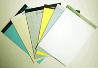 Colored Legal Pads